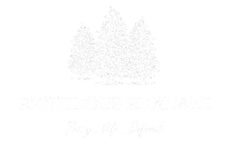 The Righteous Remnant logo — three pine trees with tagline Pray Vote Defend